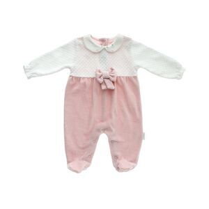 Andywawa Girls  Velvet Fairy Romper, Pink